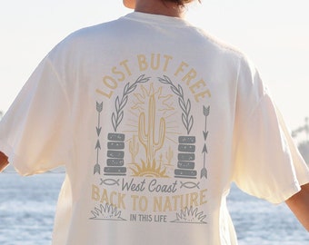 Boho Desert Graphic T-Shirt: Comfort Colors Western Tee