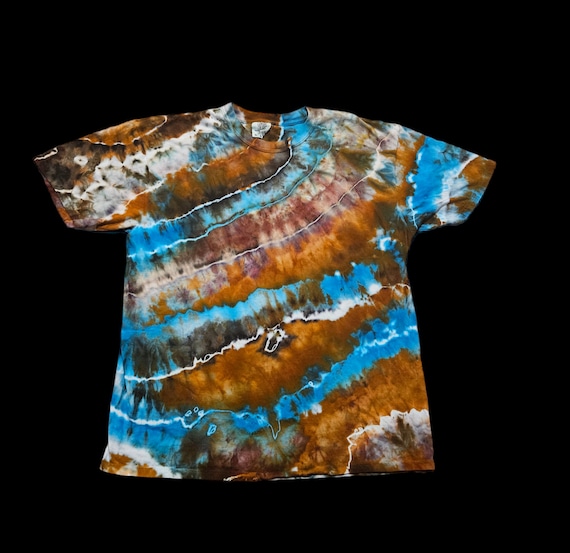 tie dye western shirt