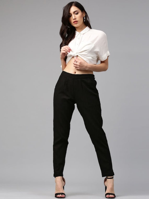 Buy Trousers For Women At Lowest Prices Online In India  Tata CLiQ