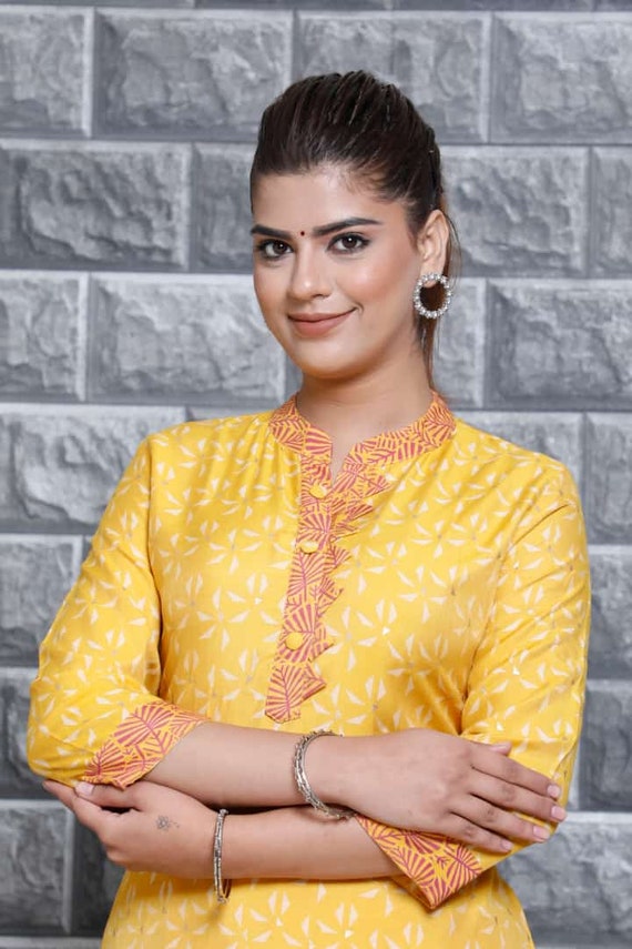 Buy Juniper Yellow Printed Kurta Churidar Set With Dupatta for Women Online  @ Tata CLiQ