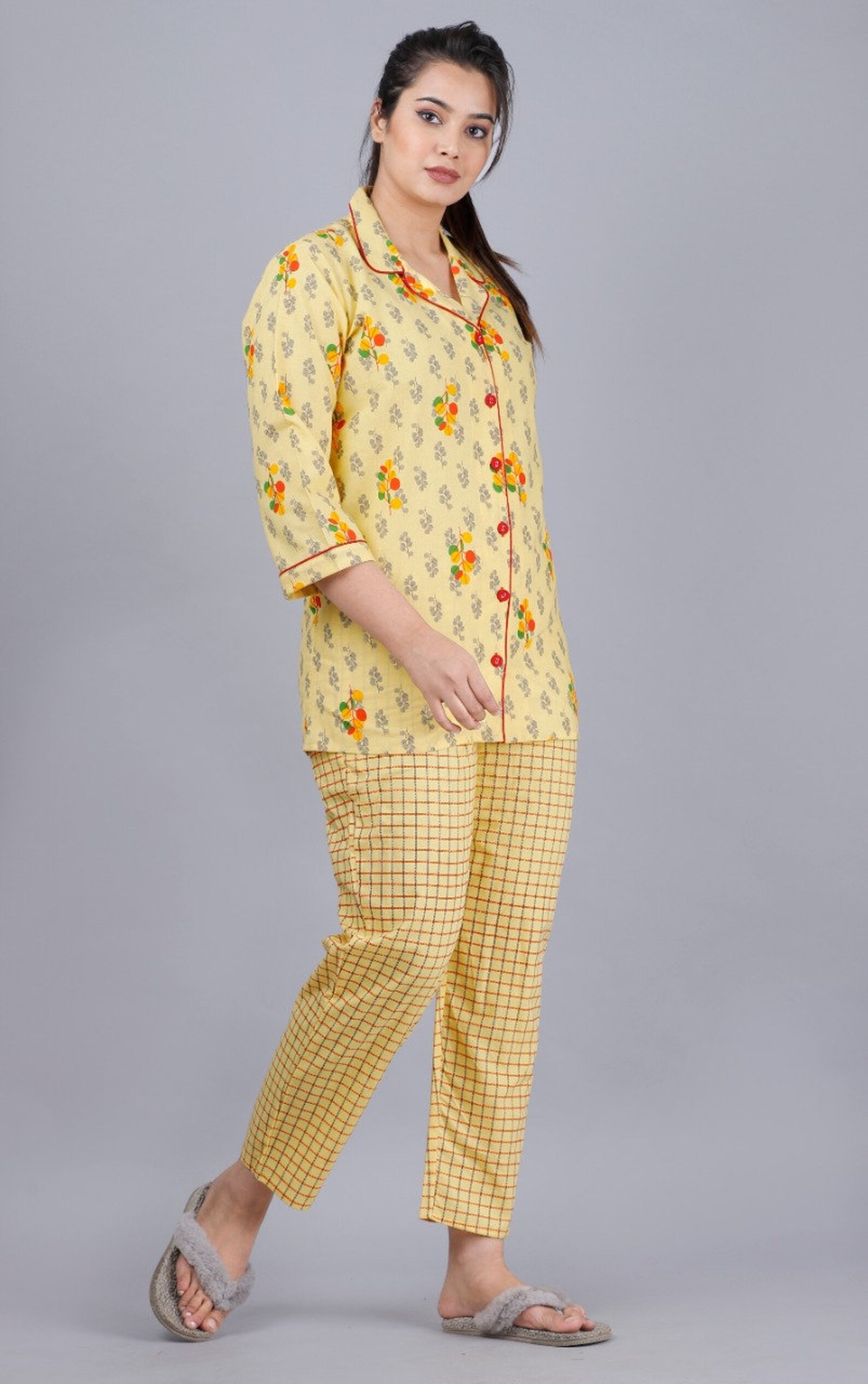 Sleep Wear Kurta Pyjamas Set For Girl's & Women//Night Etsy