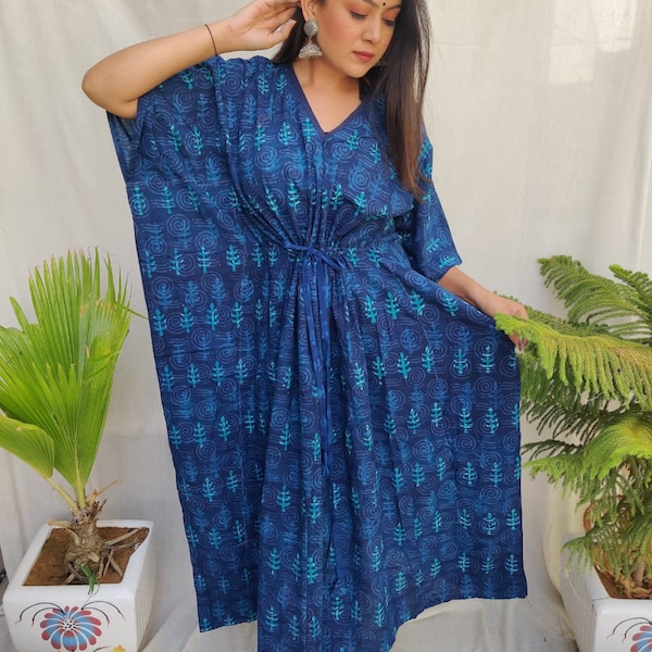 Cotton Caftan - Etsy