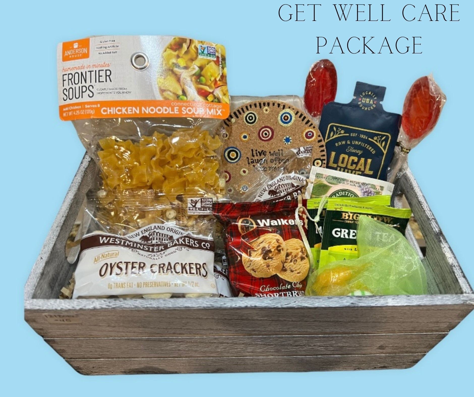 Chicken Noodle Soup Mix Soup Care Package Illness Sickness Etsy