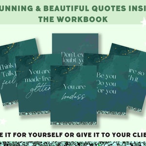 Done for You | Self Esteem Workbook Life Coaching Tools| Brandable ...