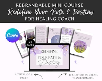 Programa de entrenamiento Healing Done For You para entrenadores de vida, entrenadores de curación, entrenador espiritual, visualización, meditación / redefinir su destino