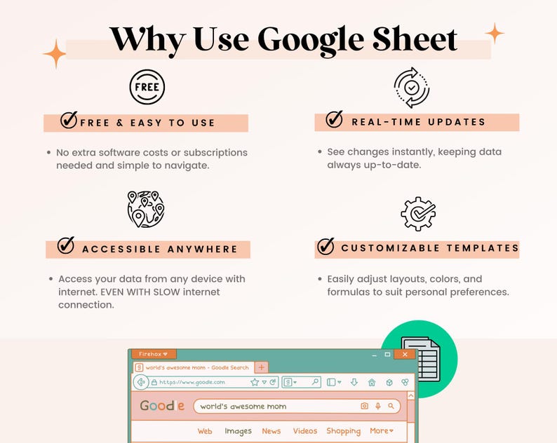 Entire Shop Access Spreadsheet Planner Bundle | Productivity Google Sheets Mega Bundle | Business, Life, Teacher Finance Planner Tracker image 8