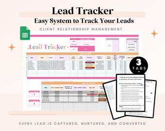 Blei-Tracker-Spreadsheet für Coaches, crm, crm, crm,gespannt crm, crm,gespannter crm,gespannter Kundenaffinität