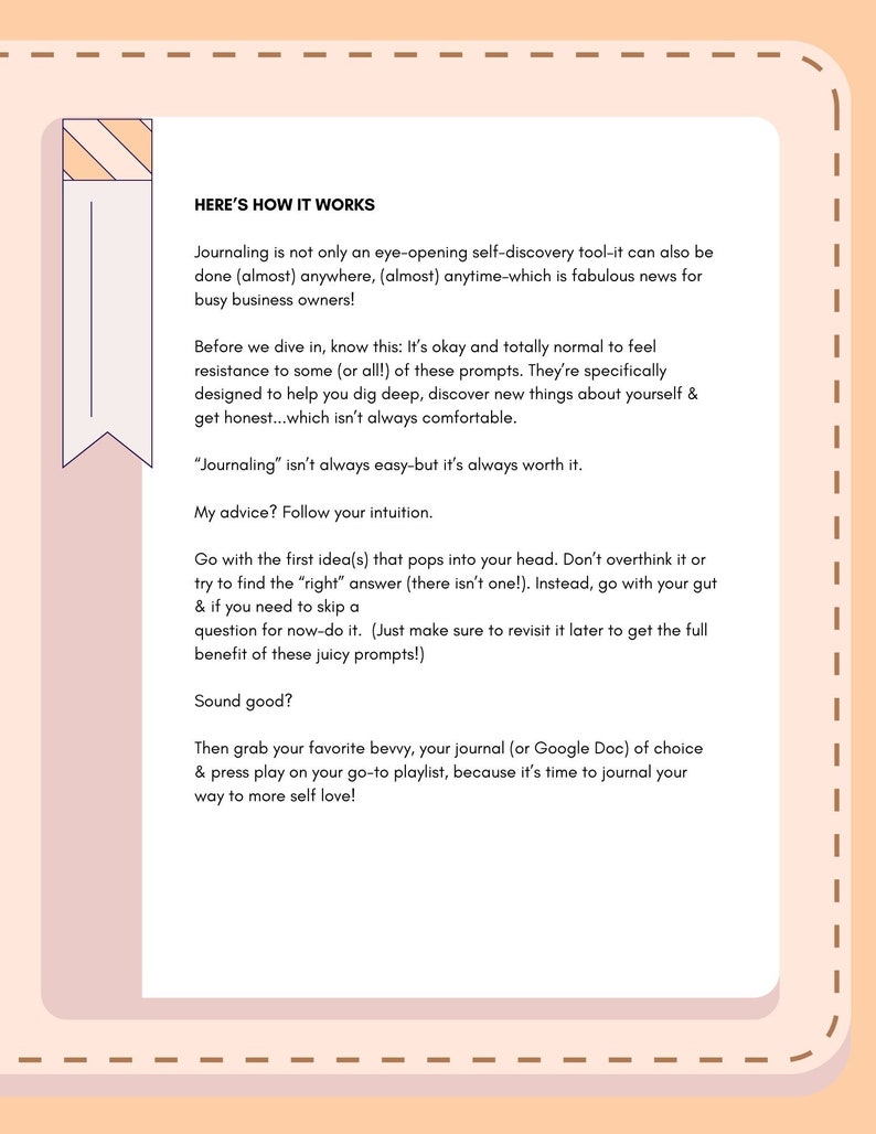 Self Love Journal Printable | 30 Day Self love journal prompts| Self love journal digital for Goodnotes, Self love digital planner, iPad image 6