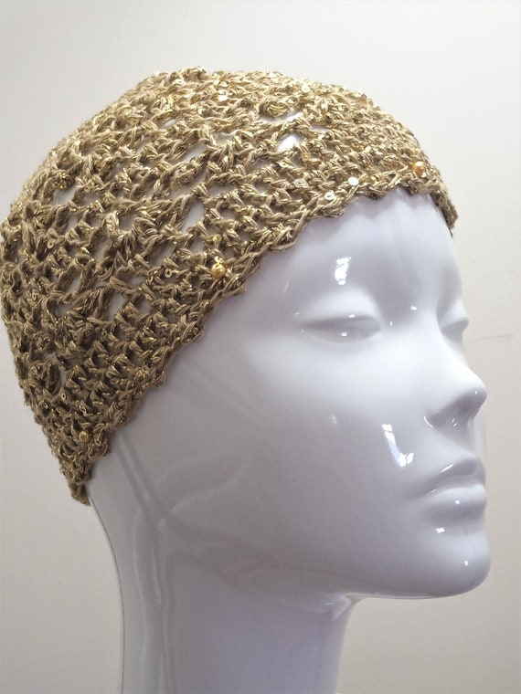 Sequin skull cap 2025