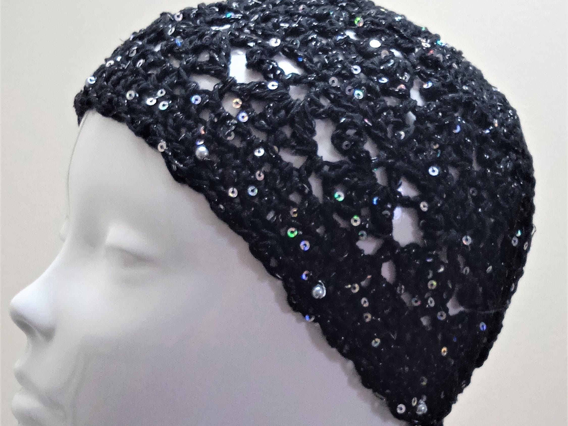 Perverze Scalloped Crochet Headdress 帽子 パーバーズ Perverze Scalloped Crochet Headdressニット帽