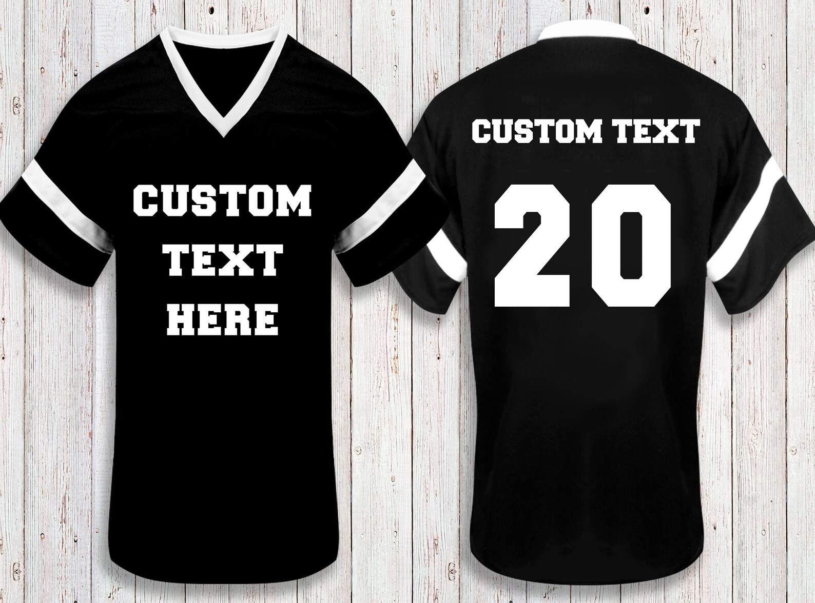 Custom Football Jersey Custom Matching Couples Football | Etsy