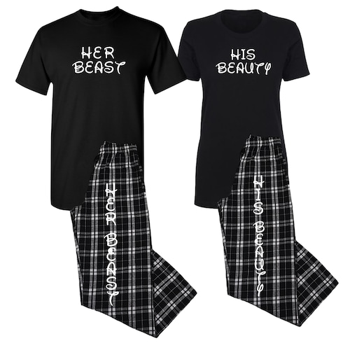 Aw bridal valentines day gifts 4piece matching pajamas for couples