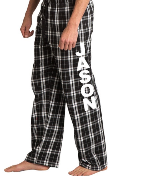Personalized Flannel Pajama Pants 