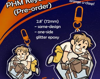 PREORDER ! Grace + Rocky acrylic keychain (Project Hail Mary)