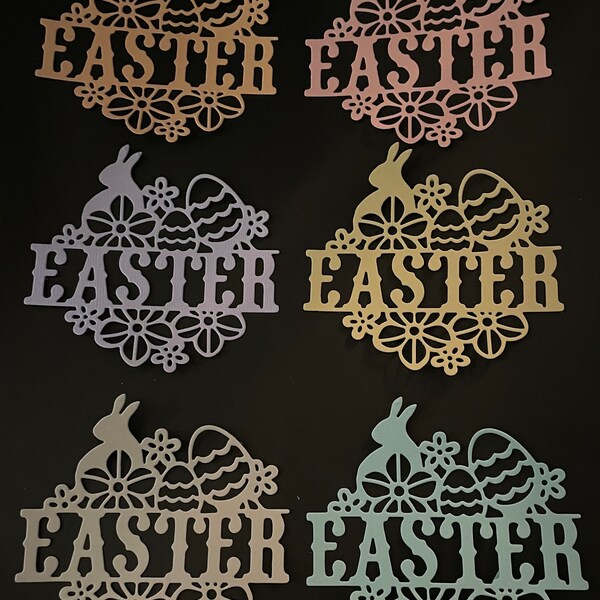 Easter Die Cuts Etsy