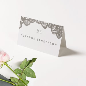 Place cards for guests Orchid Wedding placeholder Wedding decoration