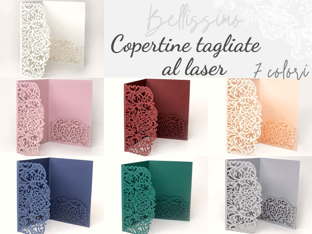 Laser Cut Invitation Covers DIY Lace Wedding Invitations Cover Envelope