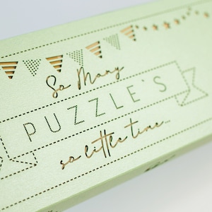Puzzle - Carta da regalo puzzle - Confezione regalo - Regalo per ragazze e ragazzi - Componente aggiuntivo puzzle