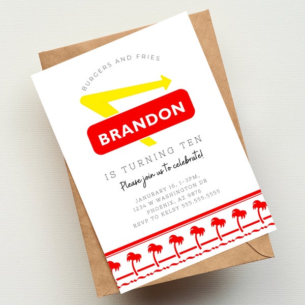 In N Out Burger - Etsy