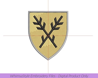 Coat of Arms | Leipa | Kingdom Come Deliverance | KCD2 | Machine Embroidery Design File |4x4 | PES JEF DST VP3