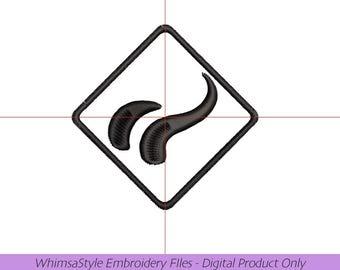Wyll Symbol | Baldur's Gate | BG3 | Machine Embroidery Design File |4x4 | Dungeons and Dragons | PES JEF DST VP3