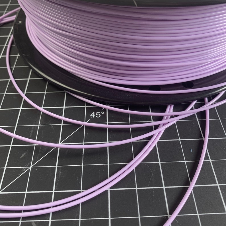 3D Printed MINI Gemstone Moon Shelf Pastel Purple