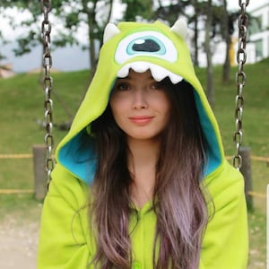 Monster Kigurumi Pajamas – Ultra-Soft Fleece cosplay for Loungewear, Cosplay and Sleepwear | Fuzzy Creature-Inspired Design