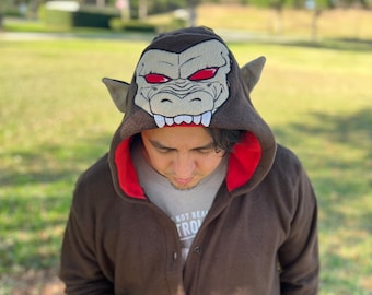 Gorilla Kigurumi Pajamas – Ultra-Soft Fleece for Loungewear, Cosplay and Sleepwear | Anime Warrior-Design family pijama, Christmas gift 2025