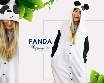 Panda  Kigurumi, cosplay Panda Bear, pijama, costume We Bare Bears, bear adult costume, cartoon  costume Christmas Gift