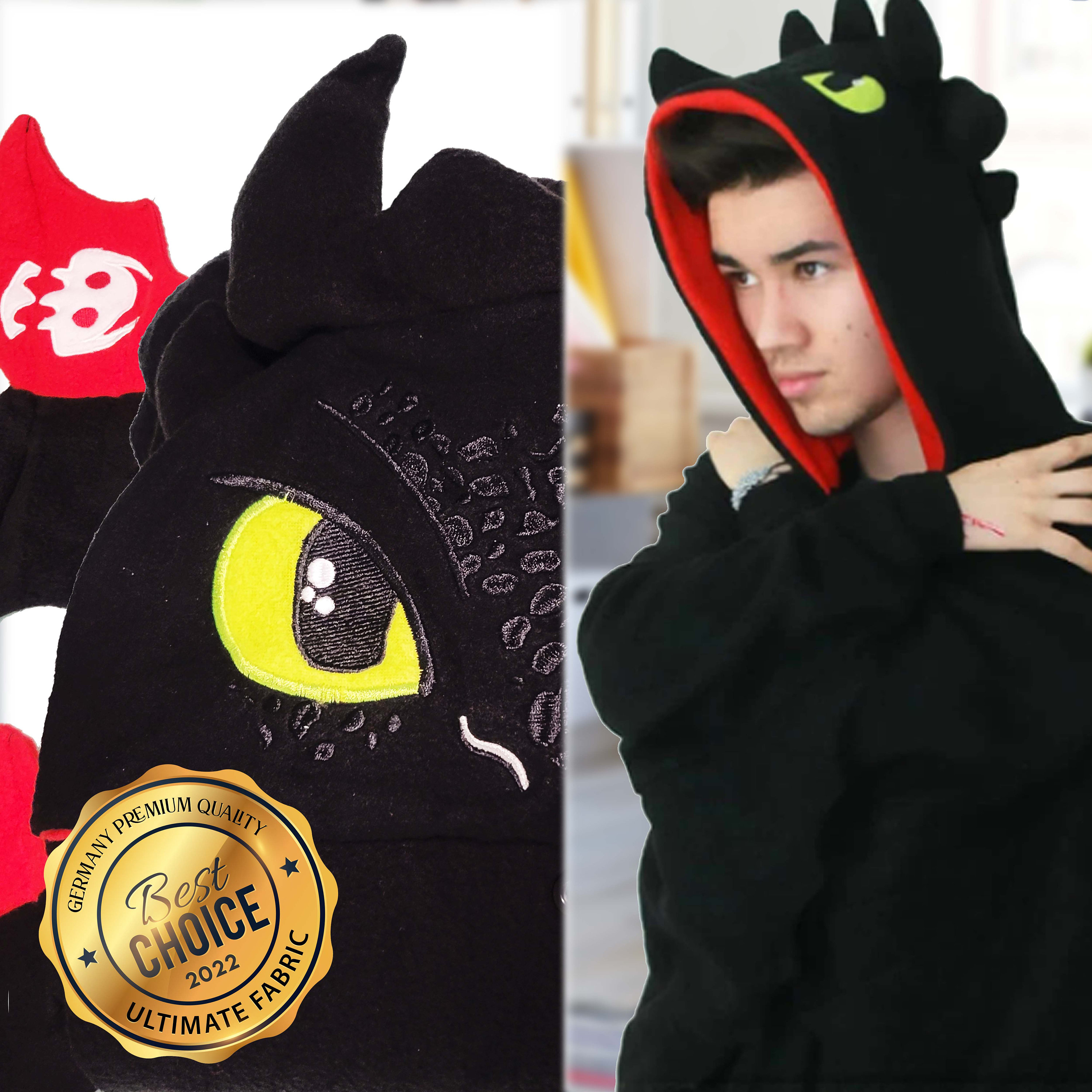  Toothless Costume Pajamas Dragon Tail Animal Onesie