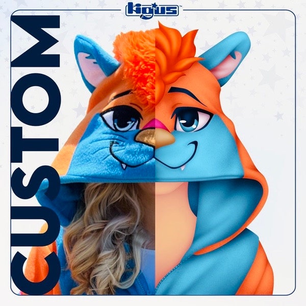 FANDOM Custom Order, custom sonas Character, Furry Fan, Pokemon All Seasons, Video Games Avatar, Hoodie, kigurumi Big Sizes Costume