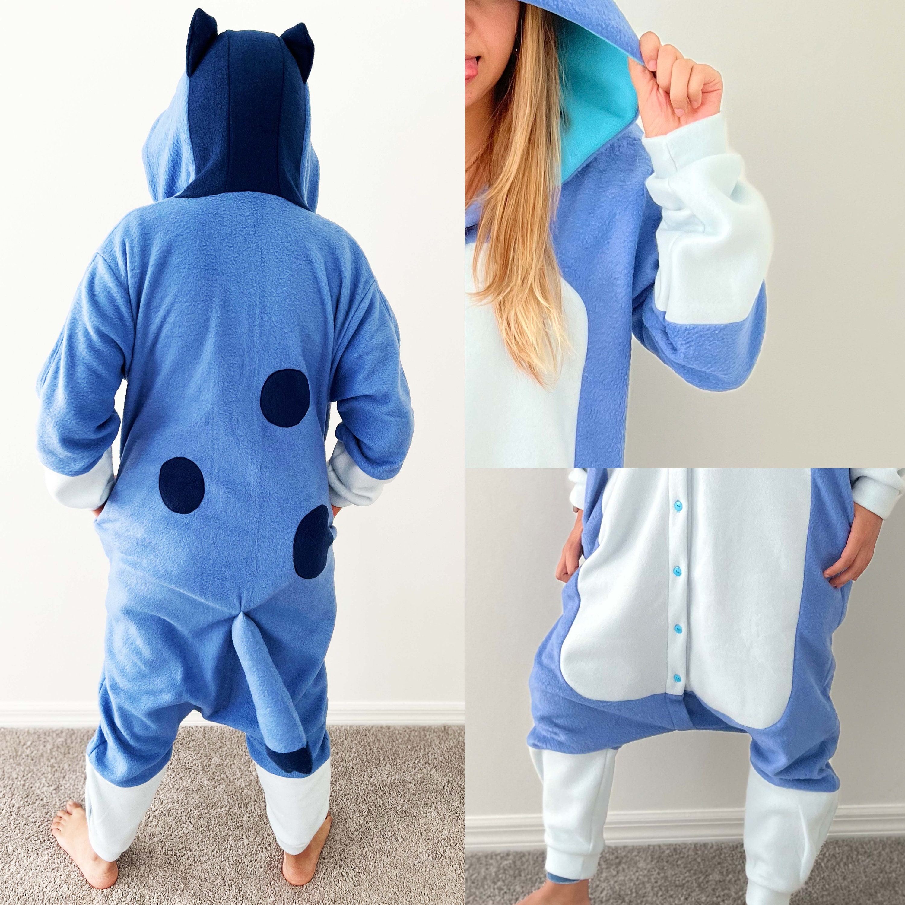 Bluey Pajama Kigurumi Costume and Onesie for Adults Etsy UK