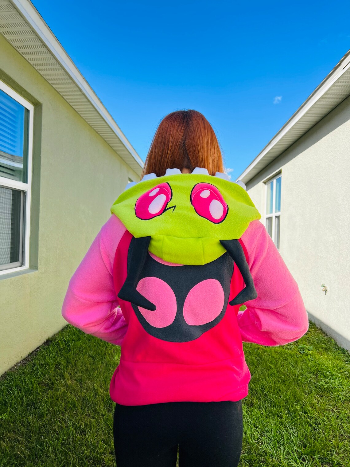 Beautiful Shadow Aliens | Fleece Stand-Up Zip Blouson main image 0