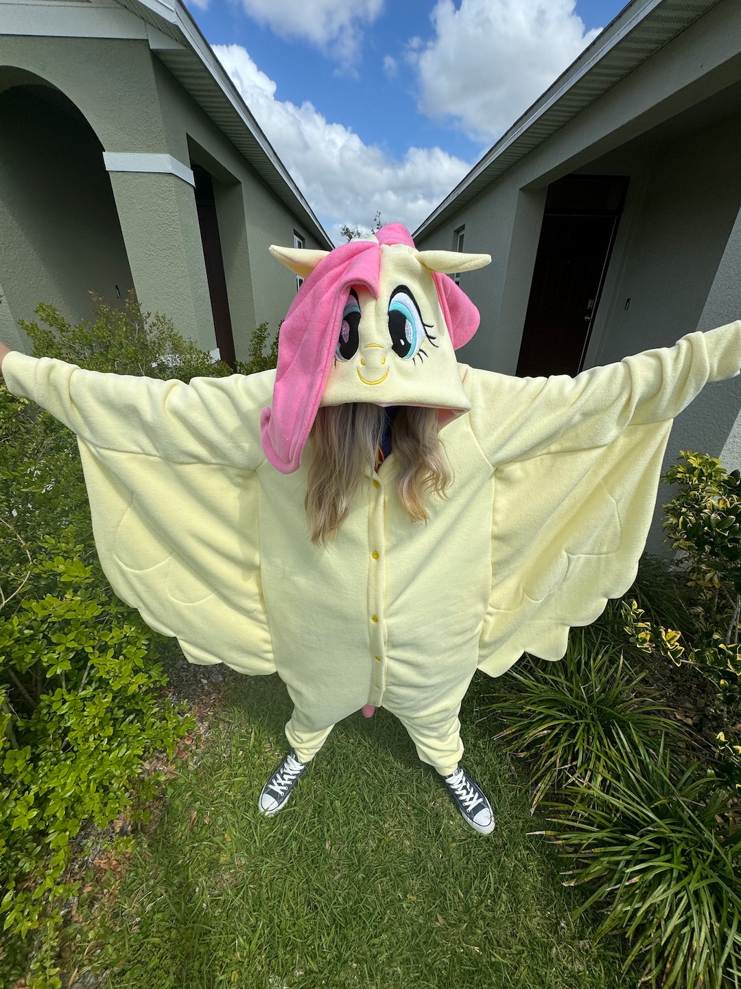 Buy for Christmas/pajama Pony /fluttershy Costume/custom Gift My Little