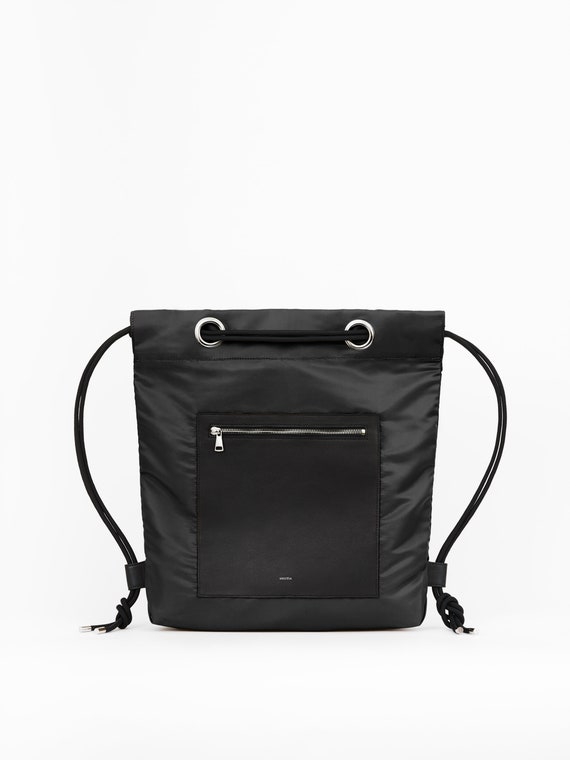Convertible Tote Bag in Black Convertible Backpack Purse Hipster Backpack Black Gym Backpack Everyday Backpack Lightweight Backpack Etsy