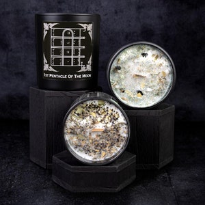 Kit di candele rituali BREAKTHROUGH Re Salomone 1° Pentacolo della Luna