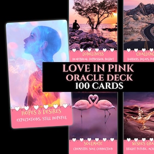 Mazzo di Oracoli "Amore in ROSA" (100 carte)