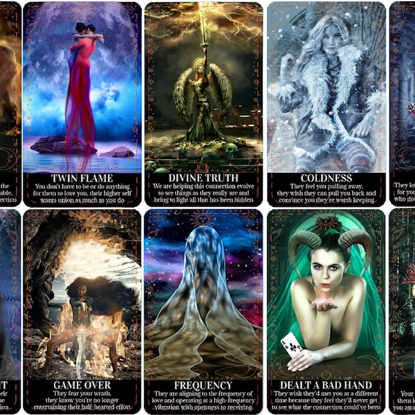 MESSENGERS of the heart Oracle Deck (100 Cards)