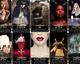 THE WORLD Of Mystics Oracle Deck (100 Cards)