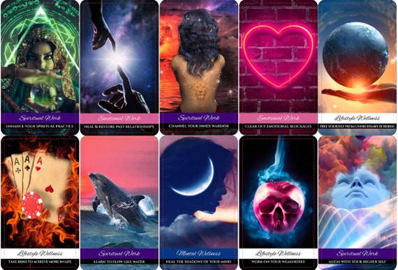Shift Your Life Oracle Deck: 78 Self-care Cards - Etsy