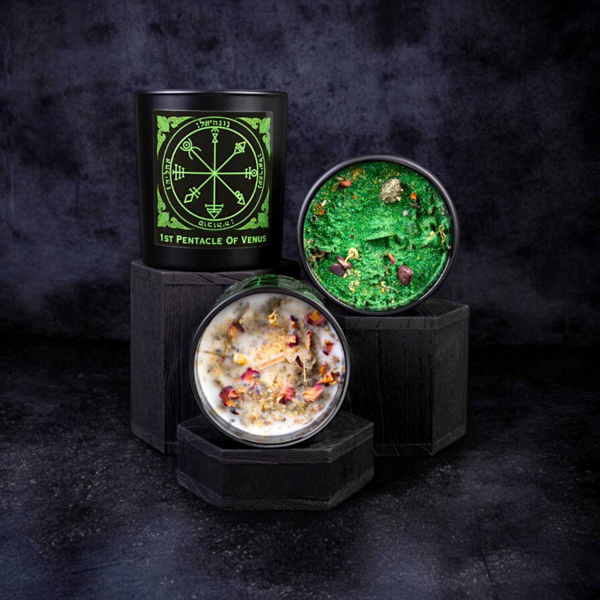 SOULMATE King Solomon 1st Pentacle of Venus Ritual Candle Kit - Etsy