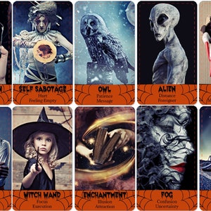 Binnenkort met pensioen! HALLOWEEN-thema orakel (78 kaarten)