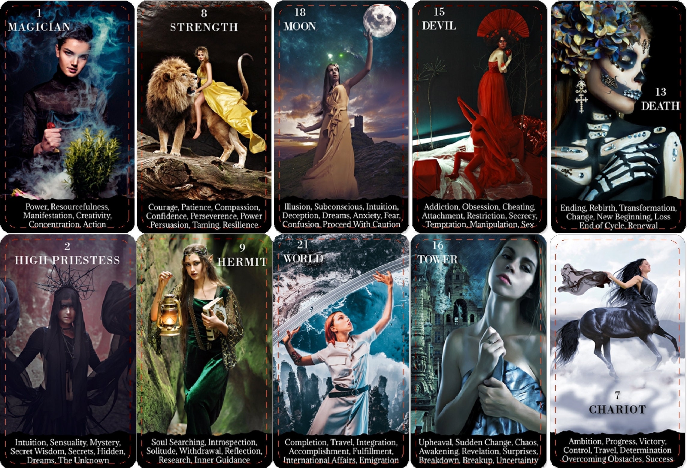 BEAUTY Tarot (78 cards)