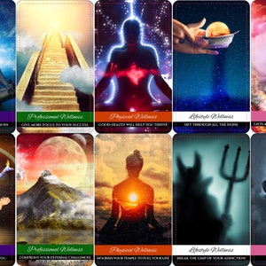 Baraja de oráculo de tu vida (78 cartas) Cartas de amor propio y cuidado personal