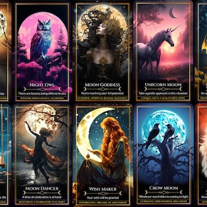 MOON Dreaming Oracle Deck (42 Cards)