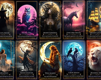 MOON Dreaming Oracle Deck (42 Cards)