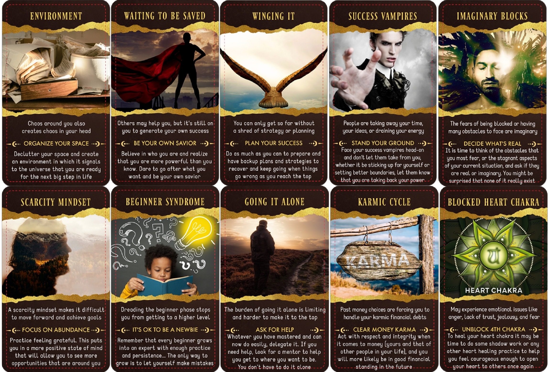 HIDDEN Money Blocks (78 Cards) Shadow Work, Manifest More Success In Your Career