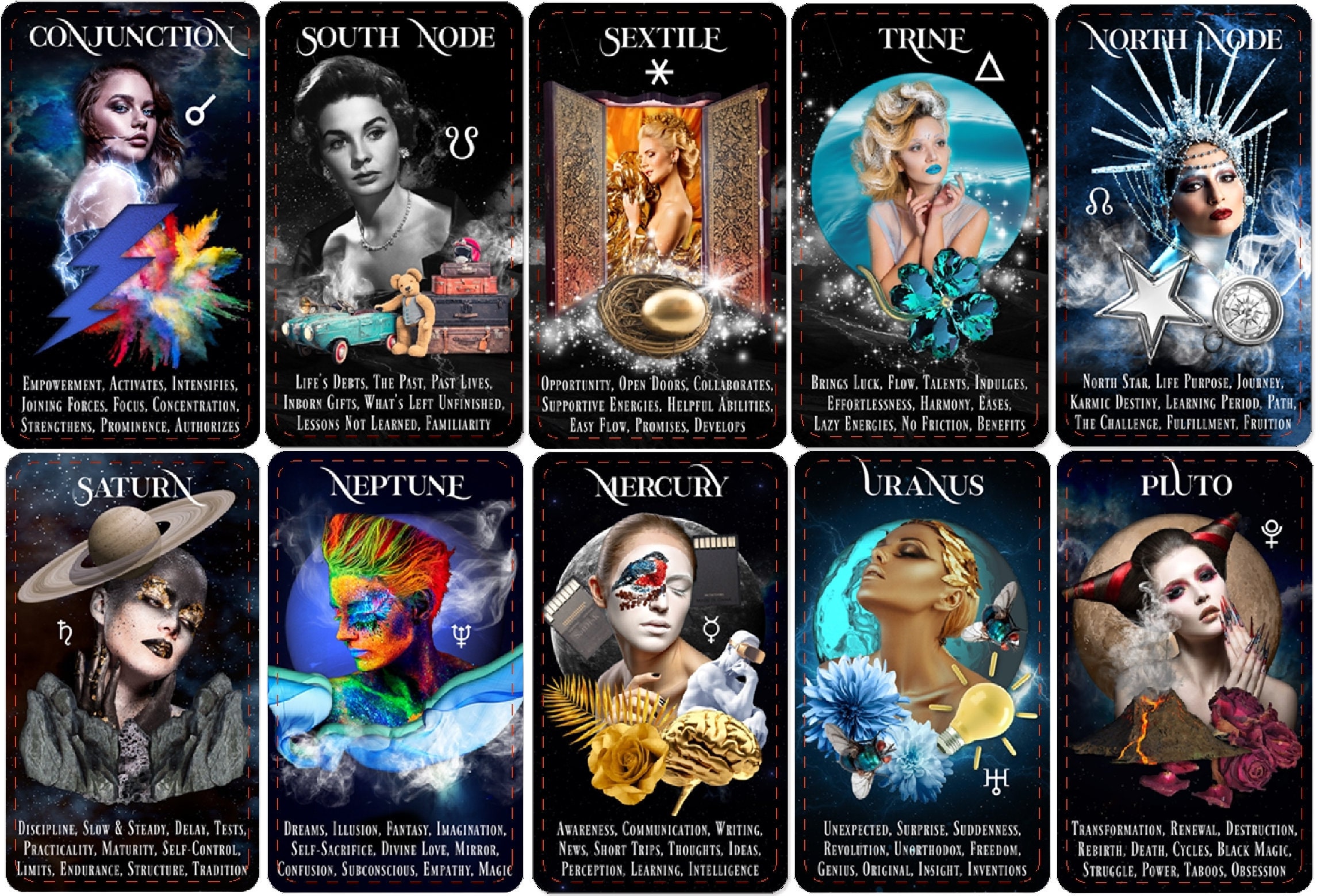 STARGAZING Oracle Deck (78 Cards)