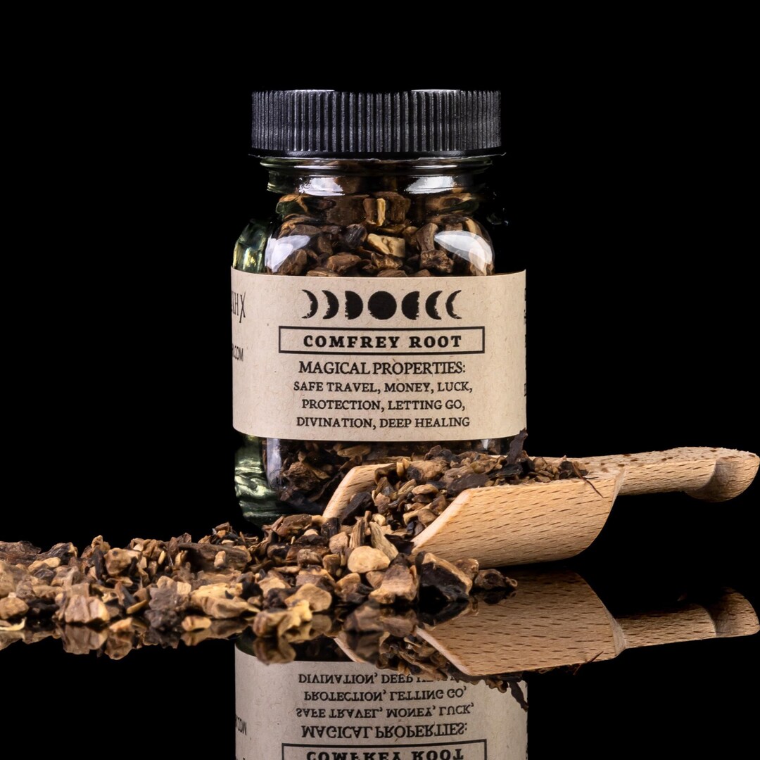 Root Spell COMFREY ROOT - Witchcraft Spell Herb Jar for Spellwork - Apothecary ...