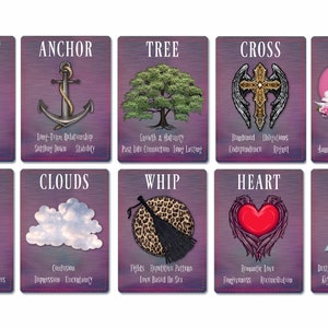 Retiring Soon! LOVE Lenormand Deck * Expanded (55 Poker Size Cards)